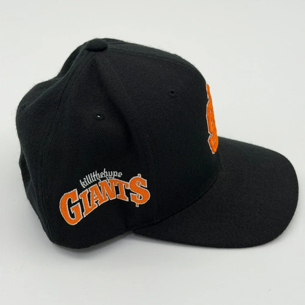 Kill‎ The Hype KTH San Francisco Giants Snapback Hat Black Orange SF GIANTS